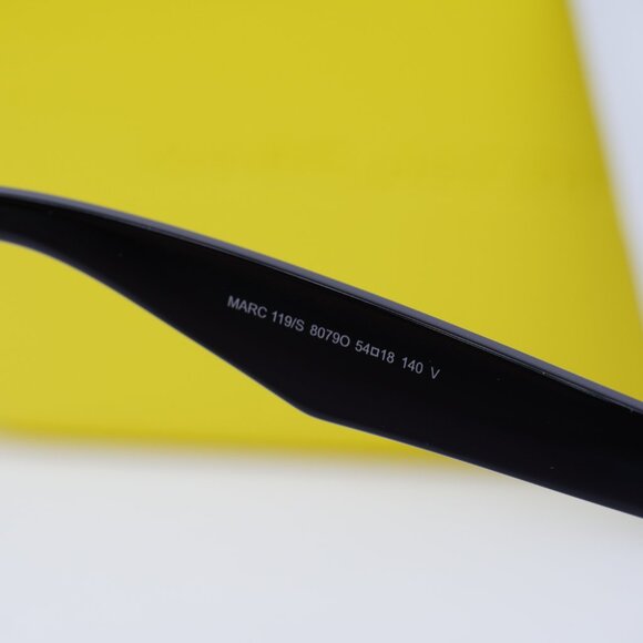 Marc Jacobs MARC 119/S 0807 9O Square Sunglasses - Black\Dark Gray Gradient - Picture 6 of 10